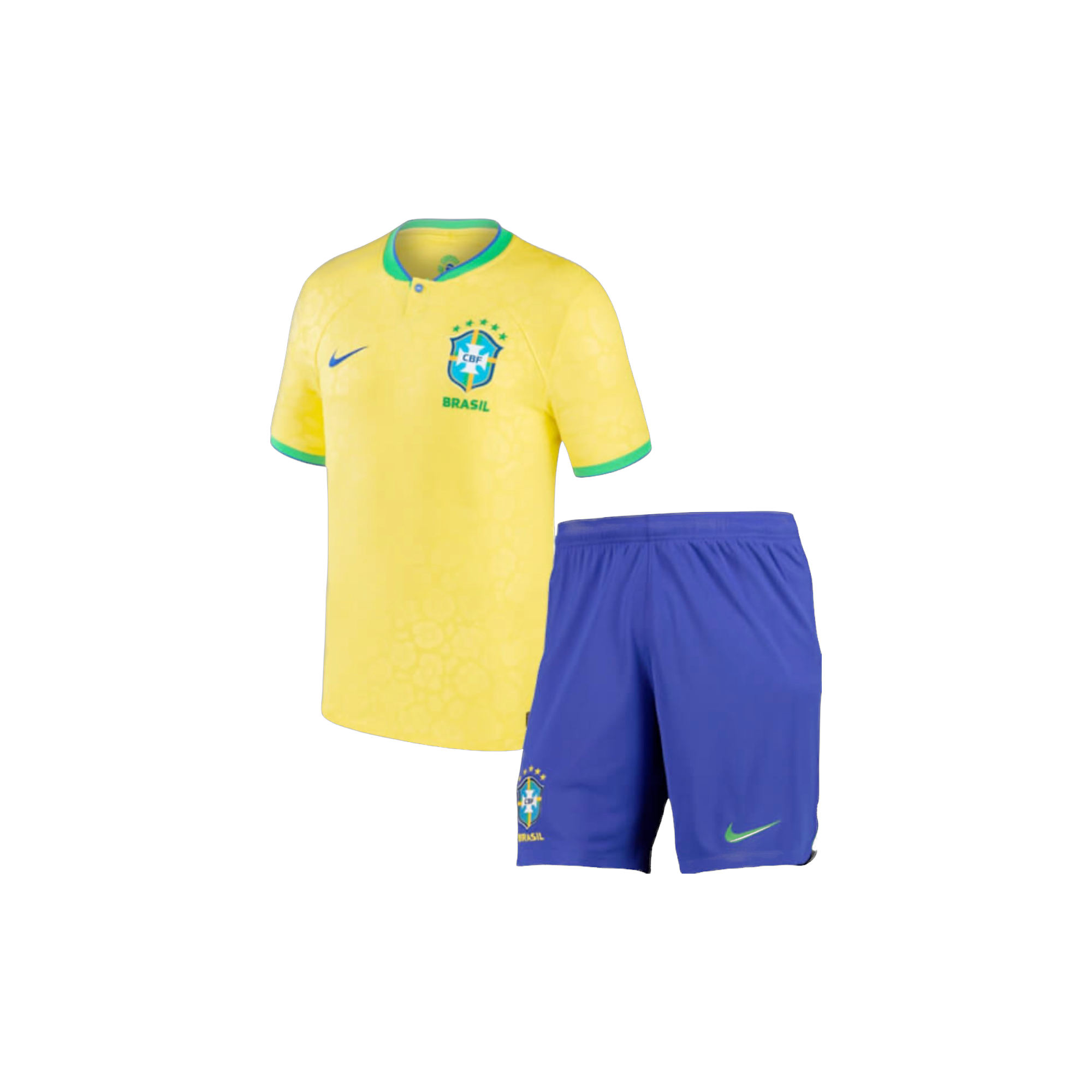 Brazil Home Kids Kit 2023-24 SOCCERLORDS