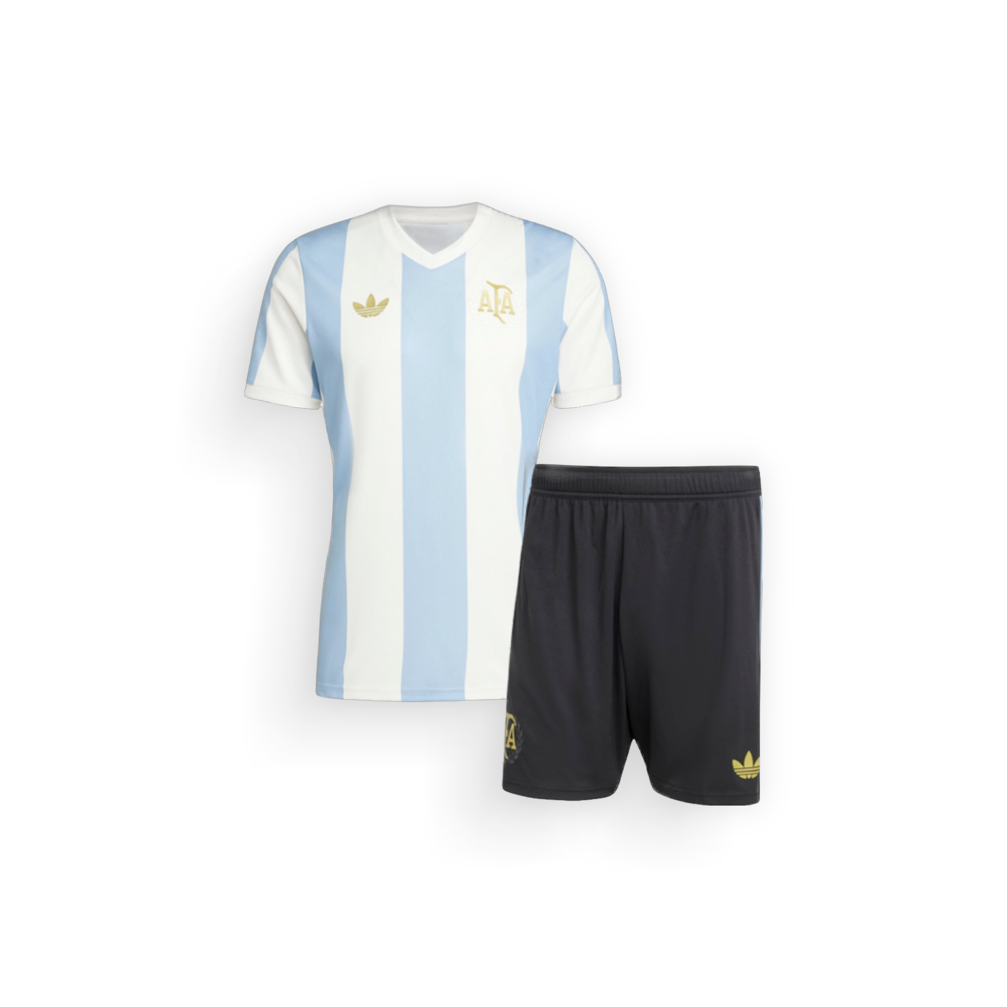 Set Maglietta Argentina #10 Per Bambini – Casa Copa-America, Con Pantaloncini E Calzini, 100% Poliestere